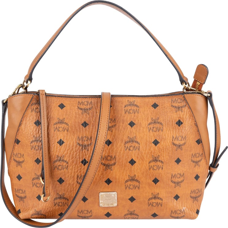 MCM MCM Monogram Visetos Klara Shoulder Bag
