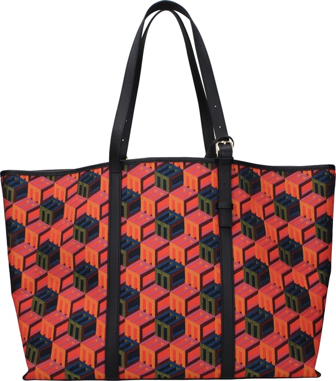 MCM MCM Multicolor Fabric Shoulder Bag