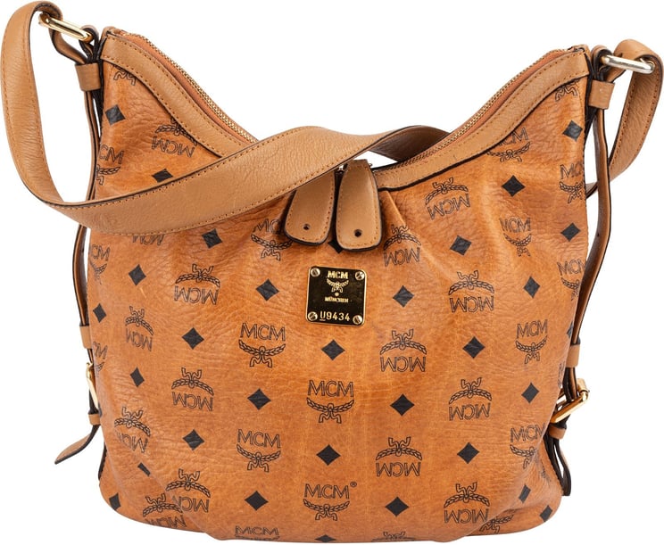 MCM MCM Monogram Visetos Hobo Shoulder Crossbody Bag