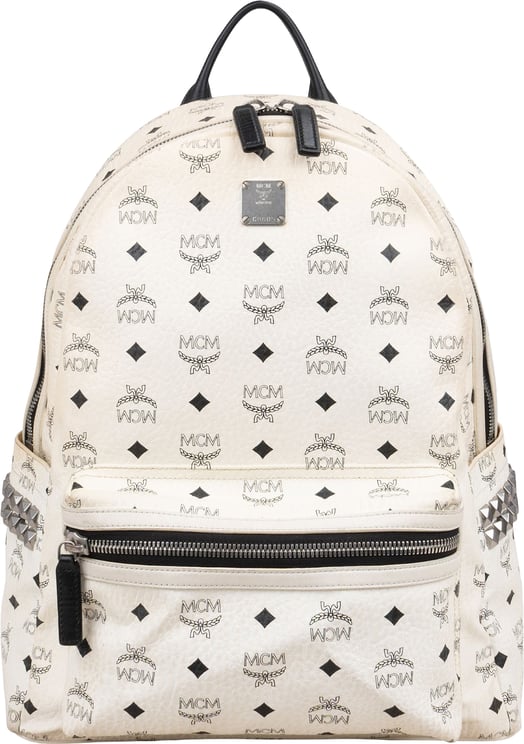MCM MCM Monogram Visetos Stark Studded Backpack