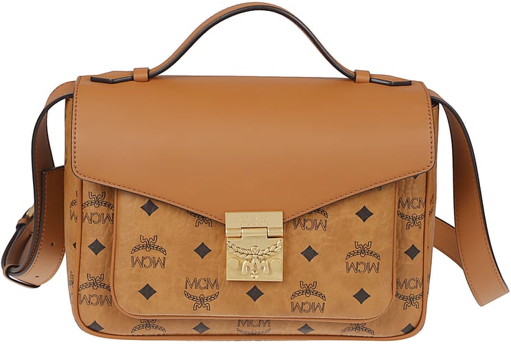 MCM Coated Canvas Handbag