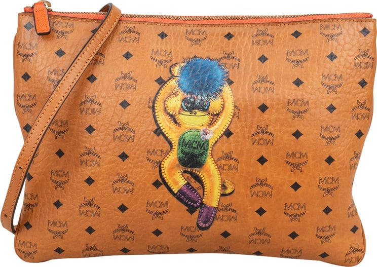 MCM MCM Monogram Visetos Monkey Crossbody Bag