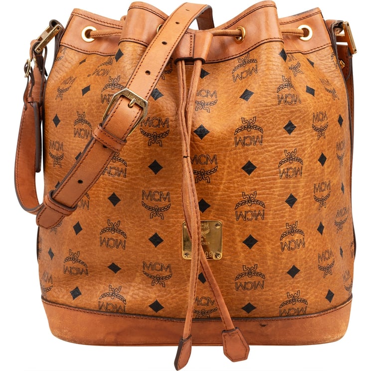 MCM MCM Monogram Visetos Drawstring Crossbody Bag