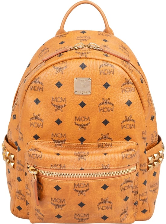 MCM MCM Monogram Visetos Stark Side Studs Backpack