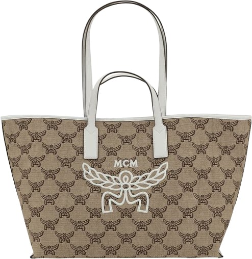 MCM MCM Medium Himmel  Tote Bag
