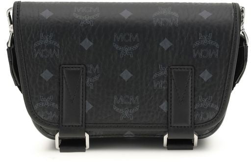 MCM MCM Black Fabric Shoulder Bag