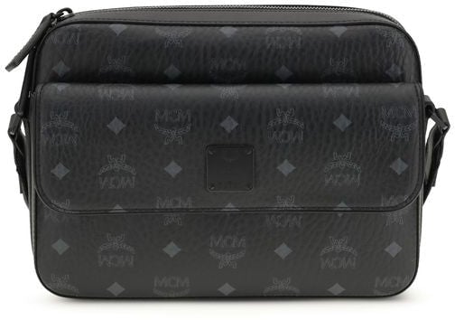 MCM MCM Black Fabric Shoulder Bag