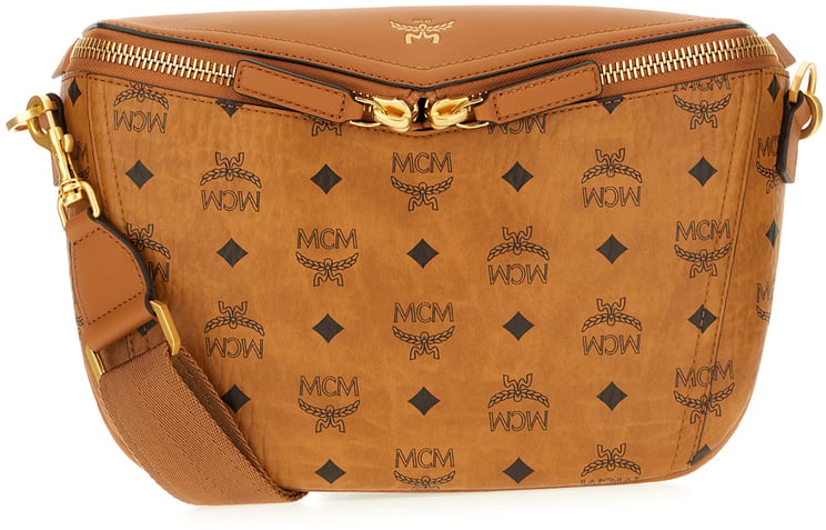 MCM Mcm Printed synthetic leather crossbody bag