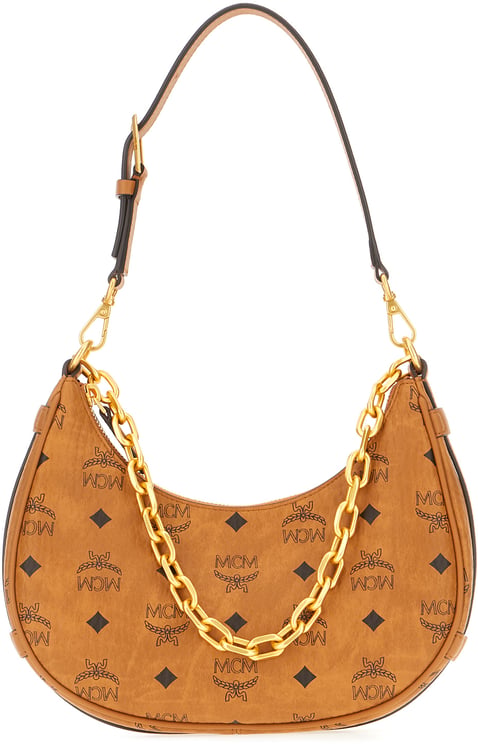 MCM Mcm Printed synthetic leather hand bag