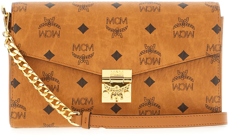 MCM Mcm Printed synthetic leather shoulder bag