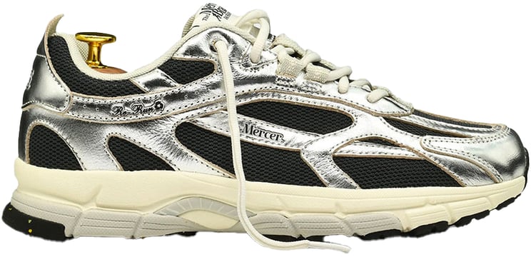 Mercer Amsterdam baskets mercer re run antracite silver maille recycles femme