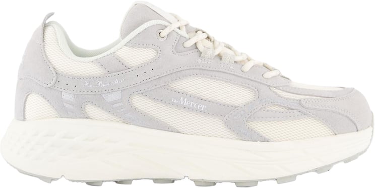 Mercer Amsterdam Heren The Re-Run Max Suede Grijs