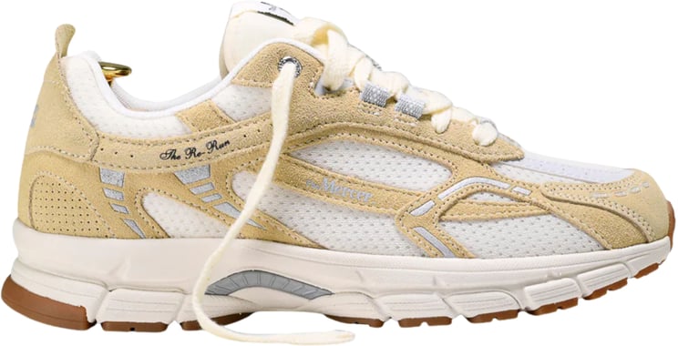 Mercer Amsterdam Mercer The Re-run Vintage Suede Sneakers Geel Me261003