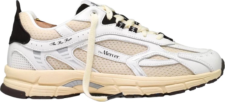 Mercer Amsterdam Dames Re-Run Vintage Sneaker Wit