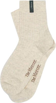 Mercer Amsterdam Mercer Amsterdam - The Mercer Label Sock - MEAC261012 - 103 Sand