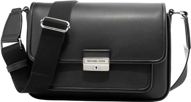 Michael Kors Michael Kors Black Leather Shoulder Bag