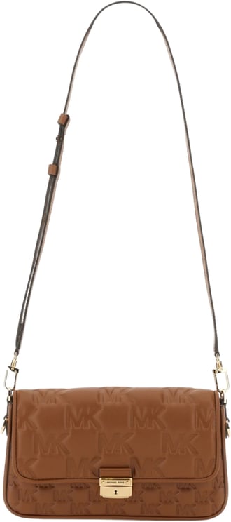 Michael Kors Logo-Embossed Structured Shoulder Bag
