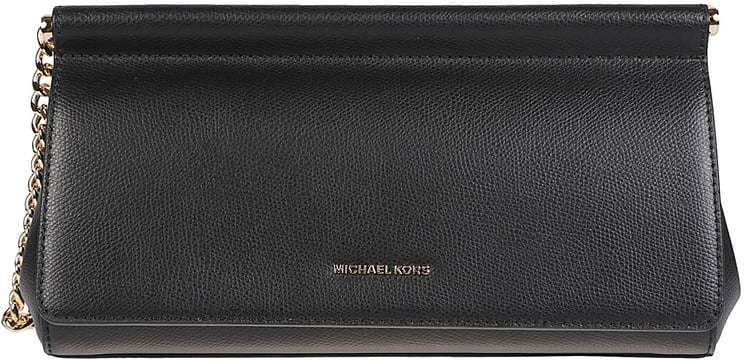 Michael Kors Medium Carmine Clutch Bag Black