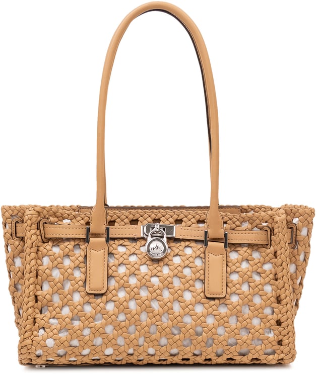 Michael Kors Borsa Tote Intrecciata con Doppi Manici