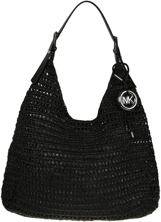 Michael Kors Large Hobo Shoulder Bag Black