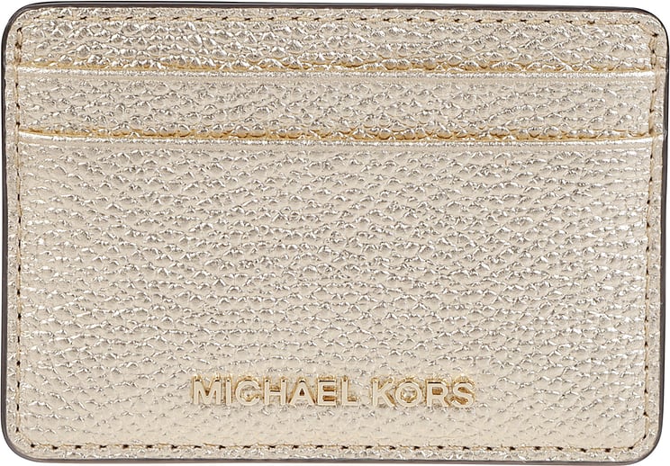 Michael Kors Jet Set Credit Card Holder Metallic