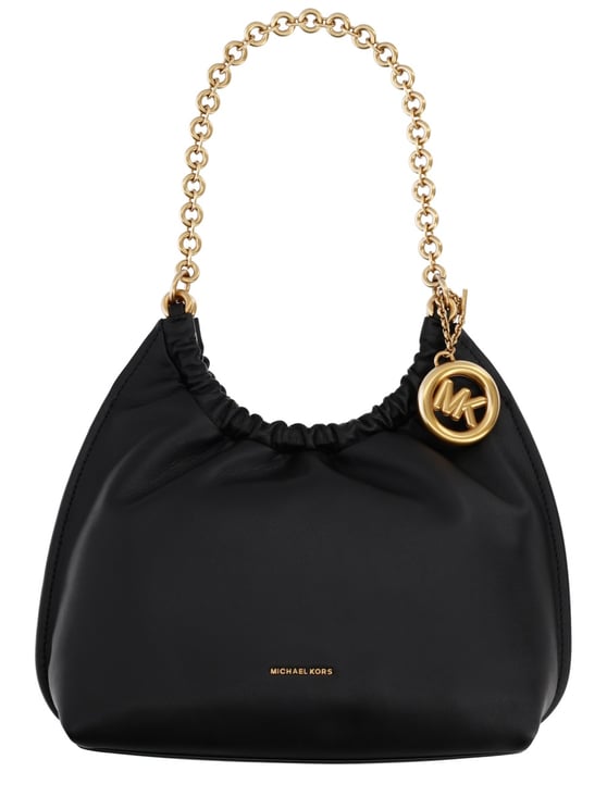 Michael Kors Indie Soft Gathered Chain Shoulder Bag