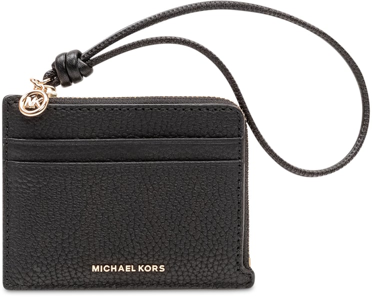 Michael Kors Porta Carte con Laccetto e Zip