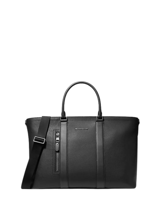 Michael Kors Rectangular Handbag with Dual Handles and Logo Detail