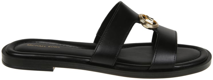 Michael Kors Erin Flat Sandals Black