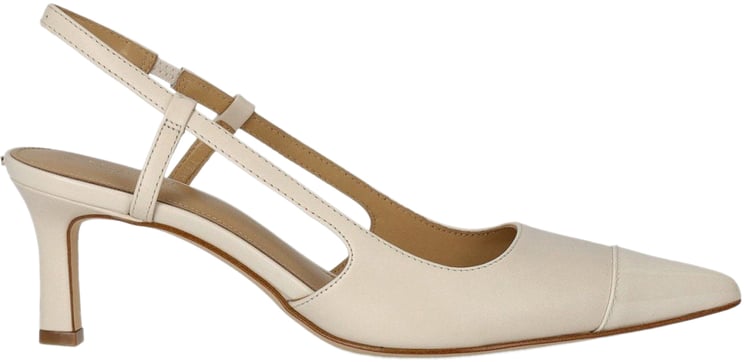 Michael Kors MICHAEL KORS ALORA LIGHT CREAM SLINGBACK PUMP