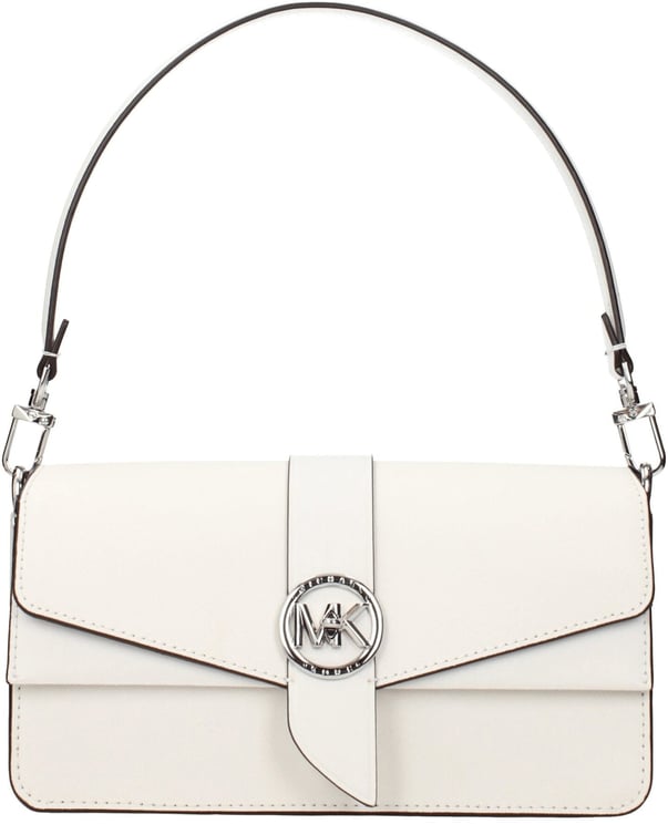 Michael Kors Michael Kors White Leather Handbag