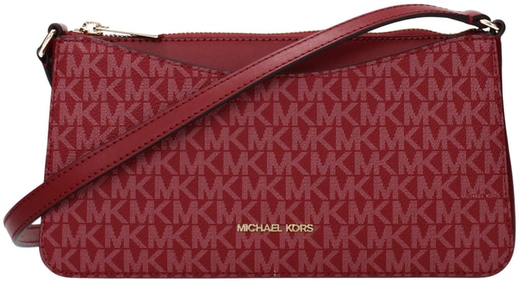 Michael Kors Michael Kors Red Fabric Crossbody Bag