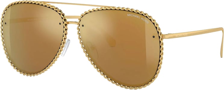 Michael Kors Michael Kors Gold Metal Sunglasses