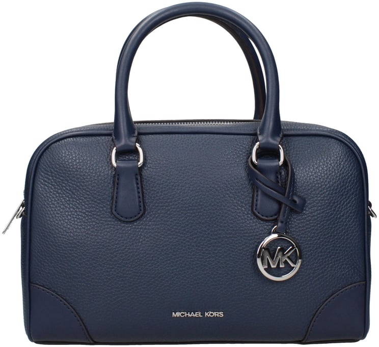 Michael Kors Michael Kors Blue Leather Handbag