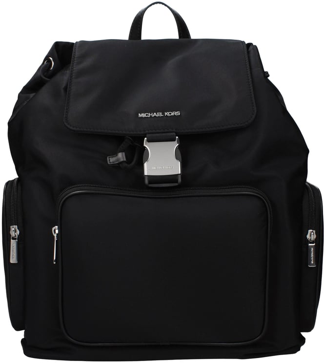 Michael Kors Michael Kors Black Fabric Backpack