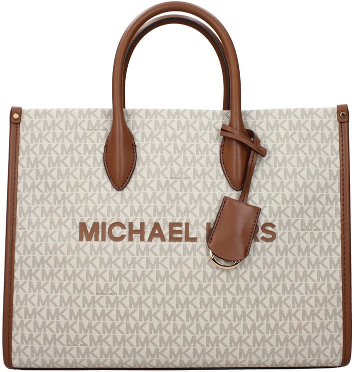 Michael Kors Michael Kors Beige Fabric Handbag