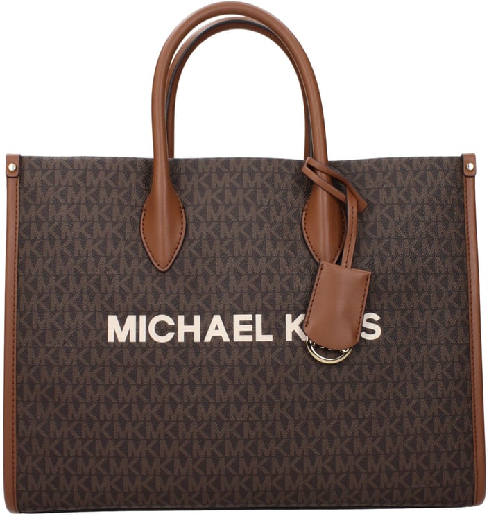 Michael Kors Michael Kors Brown Fabric Handbag