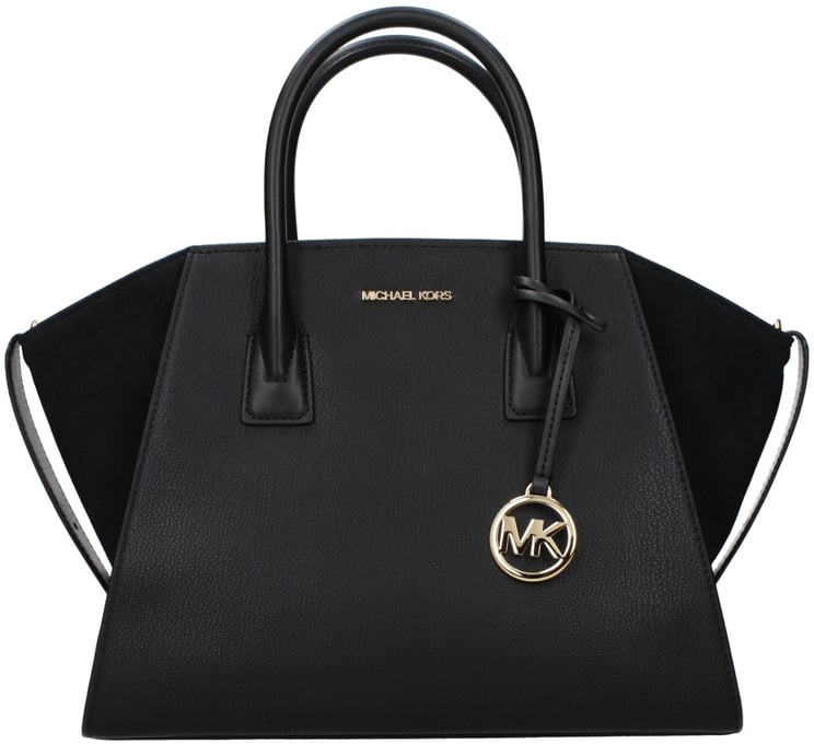 Michael Kors Michael Kors Black Leather Handbag