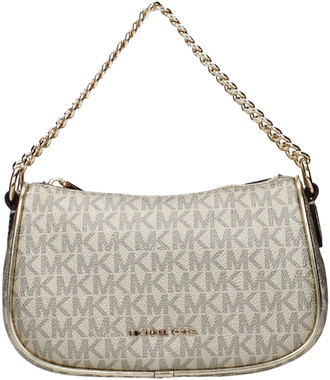Michael Kors Michael Kors Gold Fabric Handbag