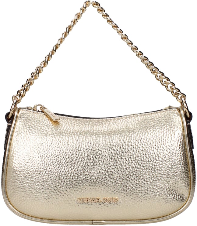 Michael Kors Michael Kors Gold Leather Handbag