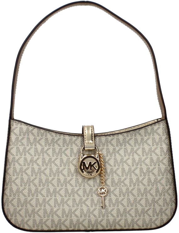 Michael Kors Michael Kors Gold Fabric Handbag