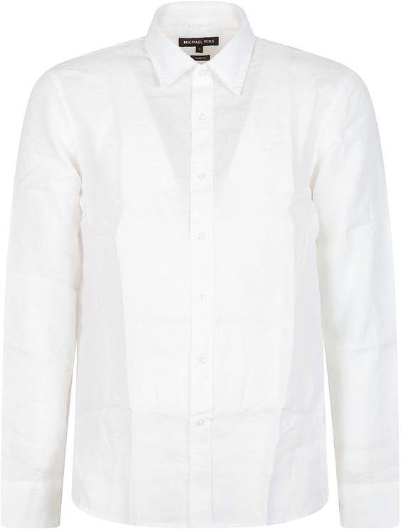 Michael Kors Long Sleeve Classic Shirt White