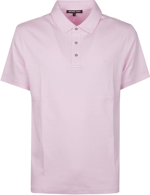 Michael Kors Short Sleeve Sleek Polo Shirt White