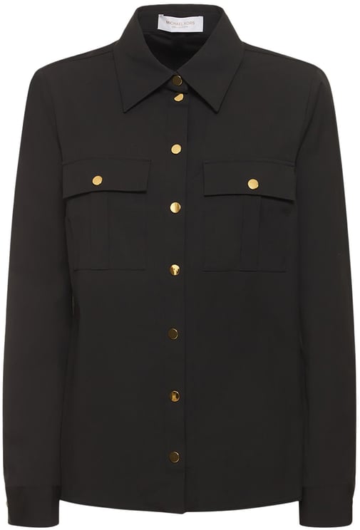 Michael Kors Classic and versatile black shirt