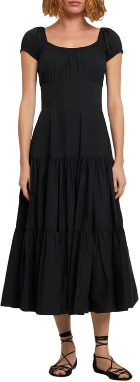 Michael Kors Long black dress in cotton