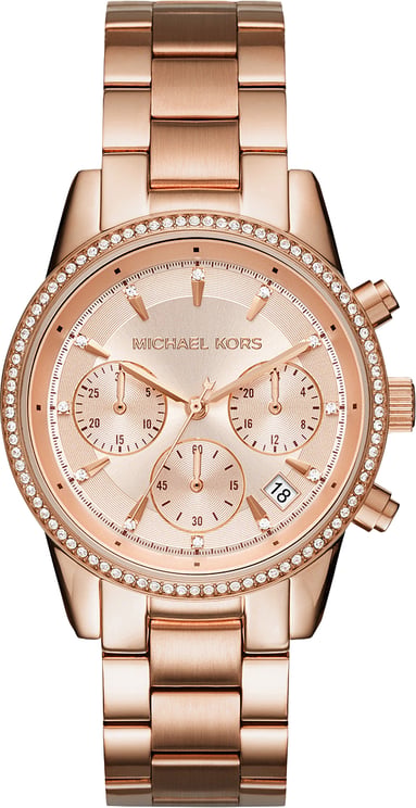 Michael Kors Michael Kors Ritz - Horloge - Roségoud