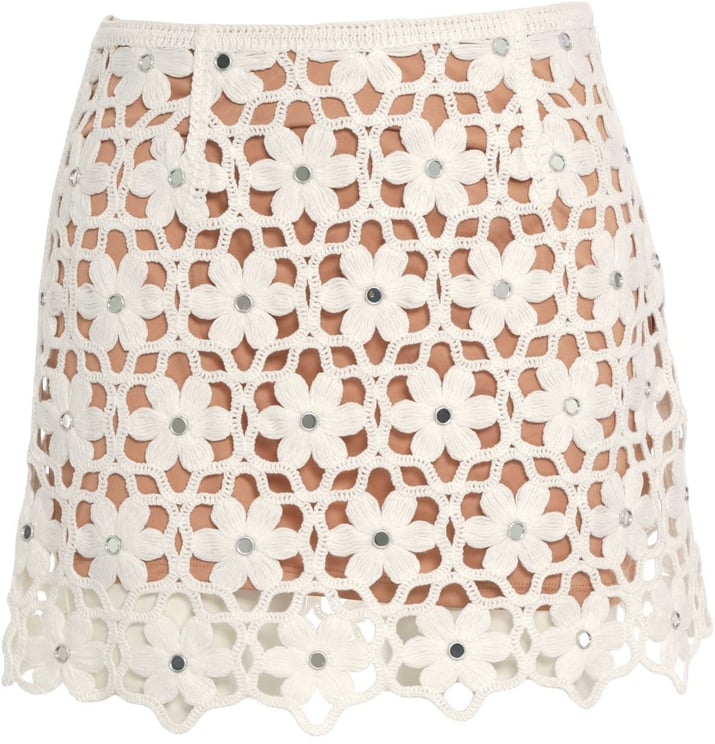 Michael Kors Mini skirt with floral pattern