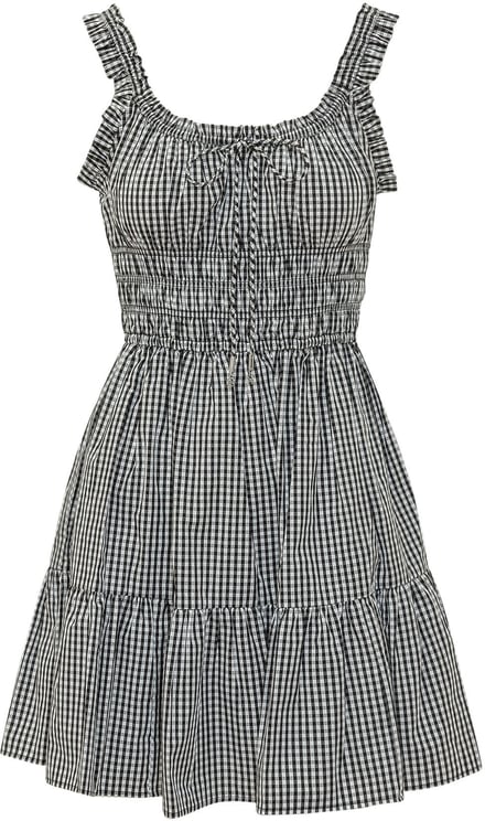 Michael Kors Abito Mini con Spalline e Volant