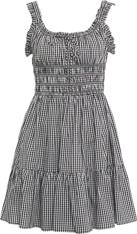 Michael Kors Cotton dress with gingham pattern
