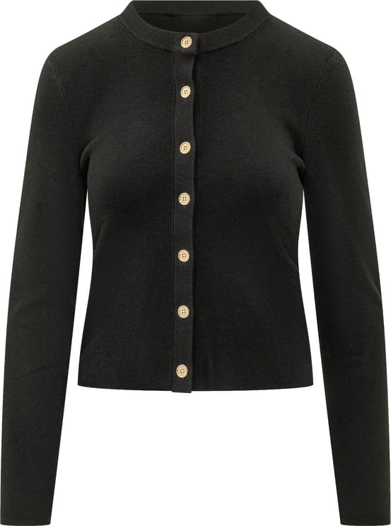 Michael Kors Cardigan Corto con Chiusura a Bottoni